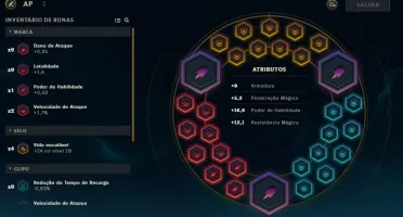 MD10 | 4 Páginas de Runas | Vários Campeões e Skins |