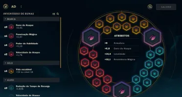 MD10 | 4 Páginas de Runas | Vários Campeões e Skins |