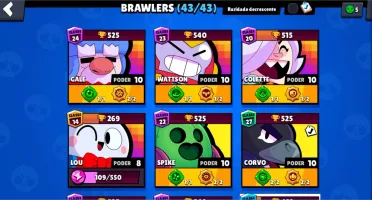 Conta brawl Stars completa