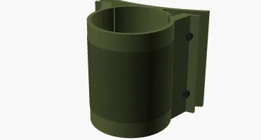 Caneca Porta Lata Tatica Verde Monster