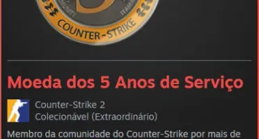Conta Steam Nível 18 C/ Diversos Jogos + Medalha de 5 anos