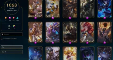 CONTA DE LOL 1068 SKINS - Diamante 3