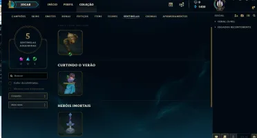 Conta nível 32 / Ouro v / Alto MMR