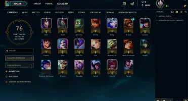 Conta nível 32 / Ouro v / Alto MMR