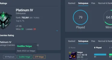 CONTA PLATINA IV COM 58 CHAMPS BOA PRA SMURF