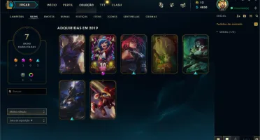 CONTA PLATINA IV COM 58 CHAMPS BOA PRA SMURF