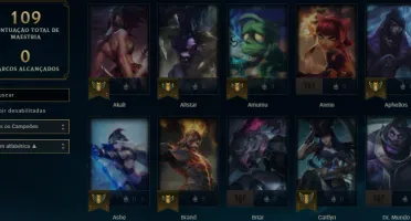 Conta Lol Esmeralda 1, S12 GM S13-2 Master