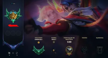 Conta Lol Esmeralda 1, S12 GM S13-2 Master