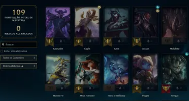 Conta Lol Esmeralda 1, S12 GM S13-2 Master