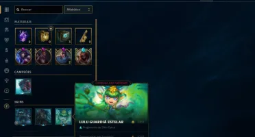 Conta Unranked com 105 Champs e 85 Skins + 6 Vitoriosas
