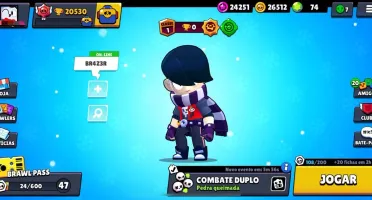 Conta Full Brawl Stars Todos Pontos Estelares e Acessórios