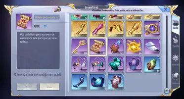 Saint seiya Awakening com mais de 3500 Gemas Avançadas