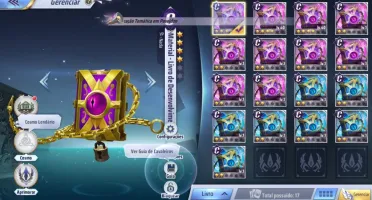 Saint seiya Awakening com mais de 3500 Gemas Avançadas