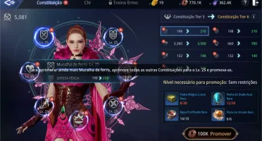Conta mir4 full upada level56 poder 63k