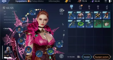 Conta mir4 full upada level56 poder 63k