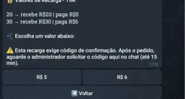Bot De Recarga Exclusivo Acesso Vitalício