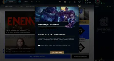 Conta LOL - Platina I, 61% de WR(E-MAIL NÃO VERIFICADO)
