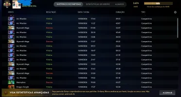 Conta Lenda 5 com arcana