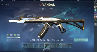 Conta Valorant com muitas skins extra