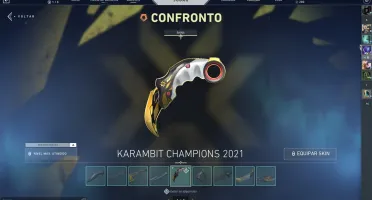Conta Valorant com muitas skins extra