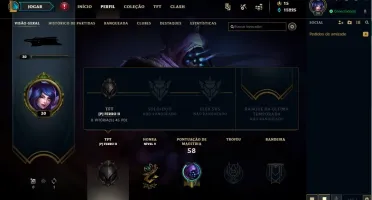 VENDO CONTA UNRANKED VIRGEM NUNCA USADA NO COMPETITIVO