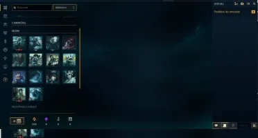 VENDO CONTA UNRANKED VIRGEM NUNCA USADA NO COMPETITIVO
