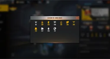 Conta free fire com angelical