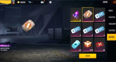 Conta free fire com angelical