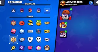 Conta Brawl Stars 73k de Troféus Criada 2019
