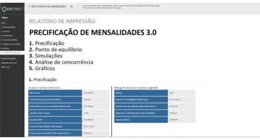 Planilha De Precificação De Mensalidades 3.0