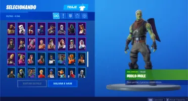 CONTA FORTNITE SEASON 4 COM 120+ SKINS
