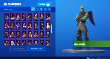 CONTA FORTNITE SEASON 4 COM 120+ SKINS