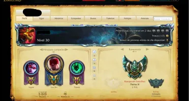 CONTA COM BORDA DE DIAMANTE