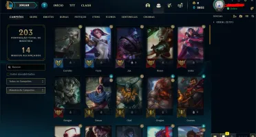 CONTA LOL MESTRE 300~ PDL WIN RATE POSITIVA