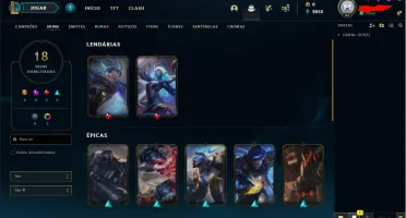 CONTA LOL MESTRE 300~ PDL WIN RATE POSITIVA