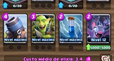 Conta de Clash Royale