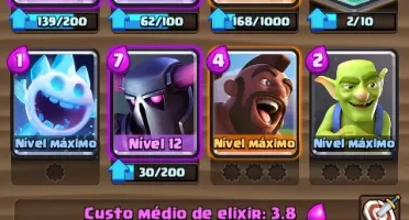 Conta de Clash Royale