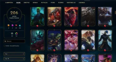 Conta prata 2 com 125 champs e 206 skins ( MAIN JG / SUP )