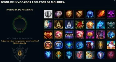 Conta league of legends com todos os campeões, 180 skins