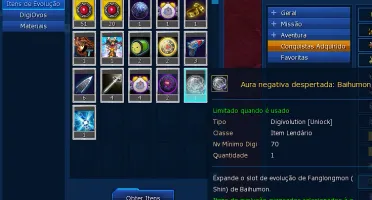 Conta com 2 SSS+ LA serve Omegamon