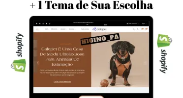 Tema Shopify Galepet - Pet Story + Atualizações e Bônus