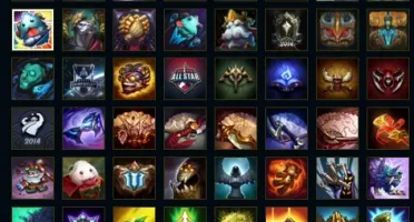 Conta com borda platina e muitas skins!