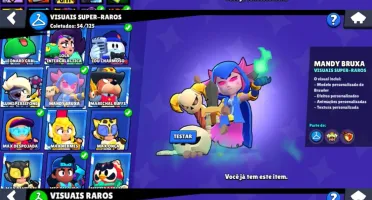 Conta Brawl Stars | SIRIUS + KAZE 90 brawlers