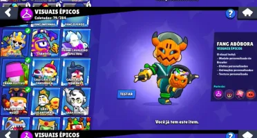 Conta Brawl Stars | SIRIUS + KAZE 90 brawlers