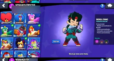 Conta Brawl Stars | SIRIUS + KAZE 90 brawlers