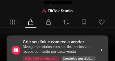 Conta Do Tiktok Com Shop Ativo +6K Seguidores +82K Curtidas
