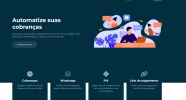 Gestor De Cobrança 2026 com pagamento integrado Codigo fonte