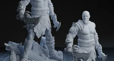 Kratos Gow3 3D Stl