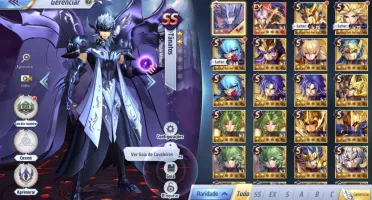 SAINT SEIYA AWAKENING - COM GEMAS AVANÇADAS E LIVROS