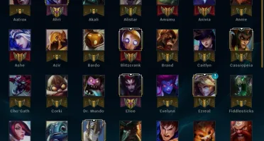 Conta Platina V (93 champs e 63 skins)